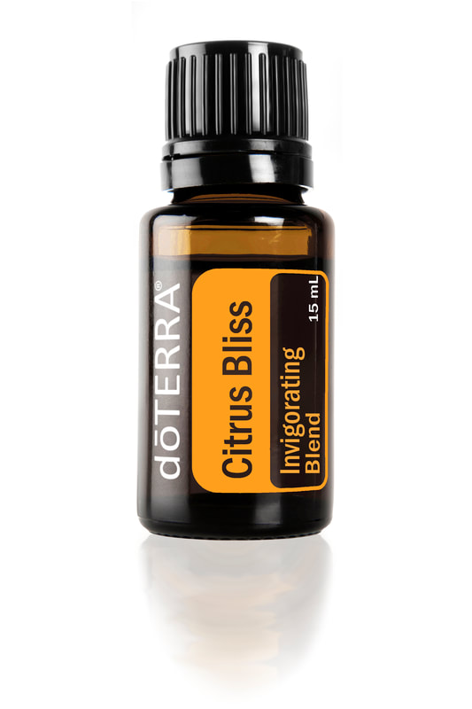 Citrus Bliss Invigorating Blend can be used aromatically and topically. 